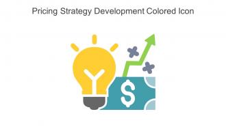 Pricing Strategy Development Colored Icon In Powerpoint Pptx Png And Editable Eps Format