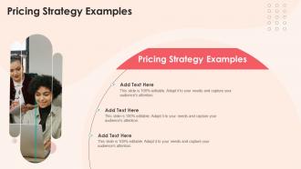 Pricing Strategy Examples In Powerpoint And Google Slides Cpb