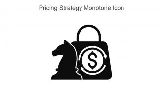 Pricing Strategy Monotone Icon In Powerpoint Pptx Png And Editable Eps Format