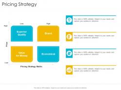 Pricing Strategy Startup Company Strategy Ppt Powerpoint Presentation Gallery Example