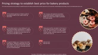 Pricing Strategy To Establish Best Price For Bakery Cake Shop Business Plan BP SS