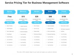 Pricing Tier Service Professional Specifications Business Management Software