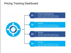 Pricing tracking dashboard ppt powerpoint presentation model background designs cpb