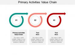 Primary activities value chain ppt powerpoint presentation icon examples cpb