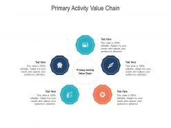 Primary activity value chain ppt powerpoint presentation icon aids cpb