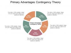 Primary advantages contingency theory ppt portfolio design templates cpb