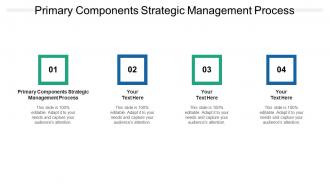 Primary components strategic management process ppt powerpoint presentation gallery show cpb