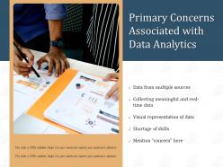 Primary concerns associated with data analytics