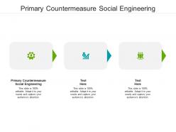 Primary countermeasure social engineering ppt powerpoint presentation infographics mockup cpb