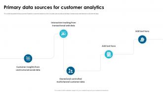 Primary Data Sources For Customer Analytics