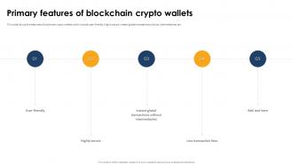Primary Features Of Blockchain Crypto Wallets