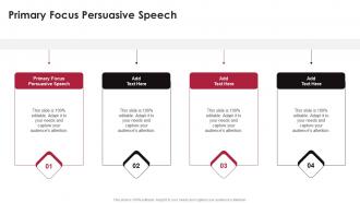 Primary Focus Persuasive Speech In Powerpoint And Google Slides Cpb