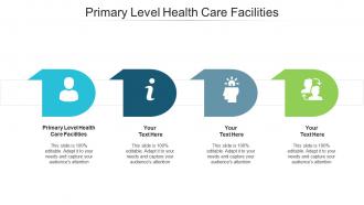 Primary level health care facilities ppt powerpoint presentation layouts ideas cpb
