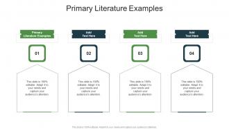 Primary Literature Examples In Powerpoint And Google Slides Cpb