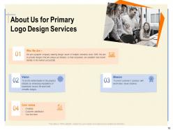 Primary Logo Design Proposal Powerpoint Presentation Slides
