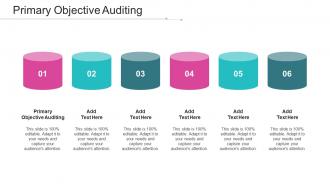 Primary Objective Auditing Ppt Powerpoint Presentation Background Cpb