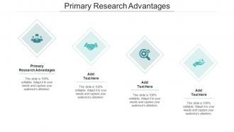 Primary Research Advantages In Powerpoint And Google Slides Cpb
