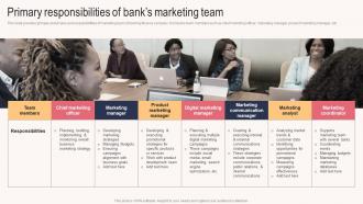Primary Responsibilities Of Banks Marketing Team Sales Outreach Plan For Boosting Customer Strategy SS