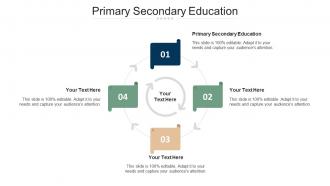 Primary secondary education ppt powerpoint presentation example cpb