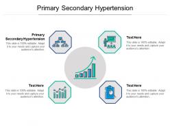 Primary secondary hypertension ppt powerpoint presentation pictures examples cpb