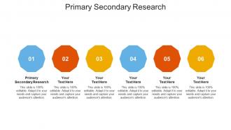 Primary secondary research ppt powerpoint presentation slides gridlines cpb