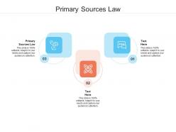 Primary sources law ppt powerpoint presentation model design ideas cpb