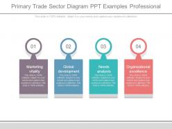 Primary trade sector diagram ppt examples professional