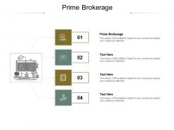 Prime brokerage ppt powerpoint presentation pictures background cpb