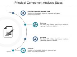 Principal component analysis steps ppt powerpoint presentation model smartart cpb