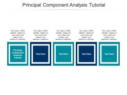 Principal component analysis tutorial ppt powerpoint presentation inspiration demonstration cpb