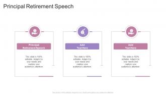Principal Retirement Speech In Powerpoint And Google Slides Cpb