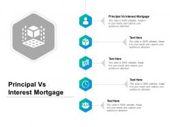 Principal vs interest mortgage ppt powerpoint presentation model clipart images cpb