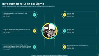 Principals Of Six Sigma Introduction To Lean Six Sigma Ppt Powerpoint Presentation File Inspiration
