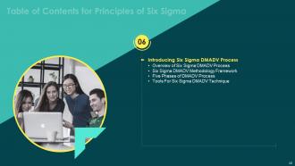 Principals Of Six Sigma Powerpoint Presentation Slides