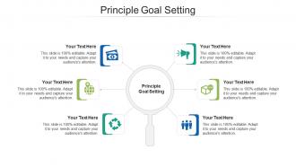 Principle goal setting ppt powerpoint presentation show demonstration cpb