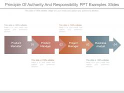 Principle of authority and responsibility ppt examples slides