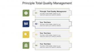Principle total quality management ppt powerpoint presentation icon gridlines cpb