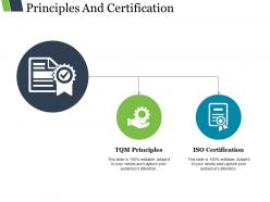 Principles And Certification Powerpoint Slide Themes