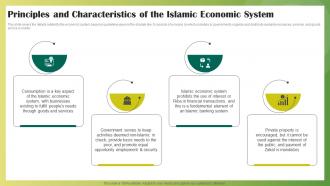Principles And Characteristics Of The Islamic Economic System Ethical Banking Fin SS V