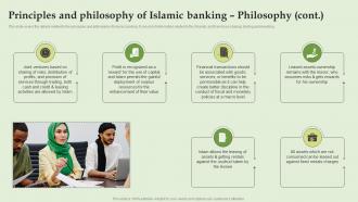 Principles And Philosophy Of Islamic Banking Philosophy Everything About Islamic Banking Fin SS V Captivating Colorful