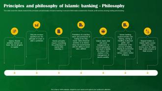 Principles And Philosophy Of Islamic Banking Philosophy Shariah Compliant Banking Fin SS V