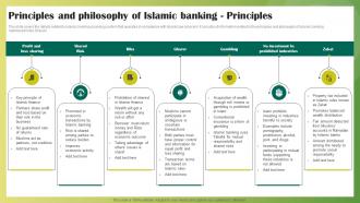 Principles And Philosophy Of Islamic Banking Principles Ethical Banking Fin SS V