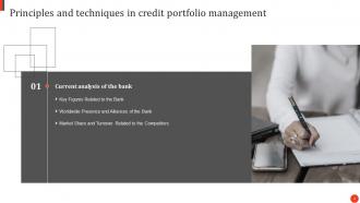 Principles And Techniques In Credit Portfolio Management Powerpoint Presentation Slides