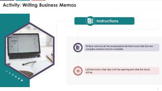 Principles And Templates For Writing Business Memos Training Ppt