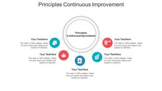 Principles continuous improvement ppt powerpoint presentation file graphics template cpb