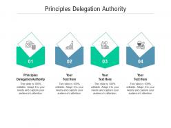 Principles delegation authority ppt powerpoint presentation portfolio demonstration cpb