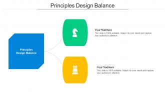 Principles Design Balance Ppt Powerpoint Presentation Pictures Smartart Cpb
