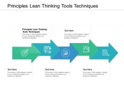 Principles lean thinking tools techniques ppt powerpoint presentation portfolio gridlines cpb