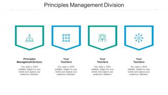 Principles management division ppt powerpoint presentation infographic template skills cpb