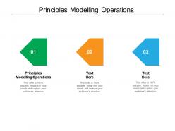 Principles modelling operations ppt powerpoint presentation gallery objects cpb